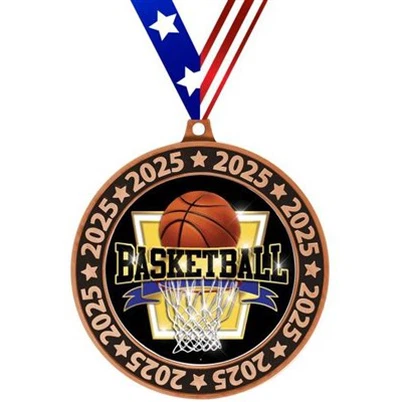 Basketballmedaljer bulk