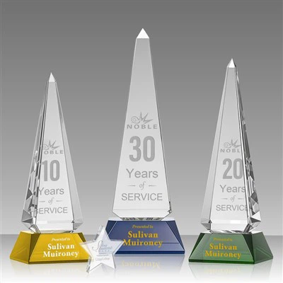 Crystal Corporate Obelisk Tower Awards